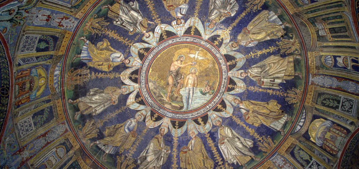 La cupola del Battistero Neoniano di Ravenna