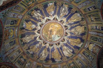 La cupola del Battistero Neoniano di Ravenna